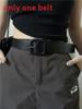 Fashion Pu Leather Wide Belt With Metal Buckle For Women Casual Style
