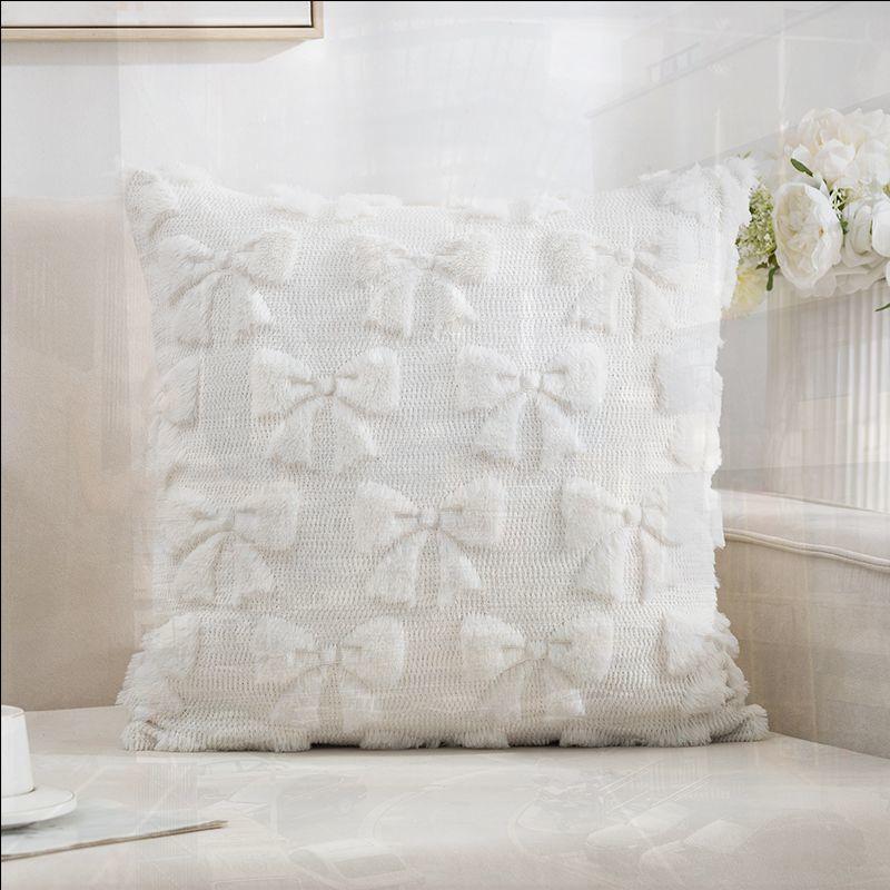 Husă de pernă 3D nouă, pluș jacquard matlasat, pentru canapea, dormitor, pernă, pernă pentru tăblie