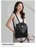 Women's Genuine Leather Top Grain Cowhide Backpack - Trendy Large Capacity Double Shoulder Bag 2025