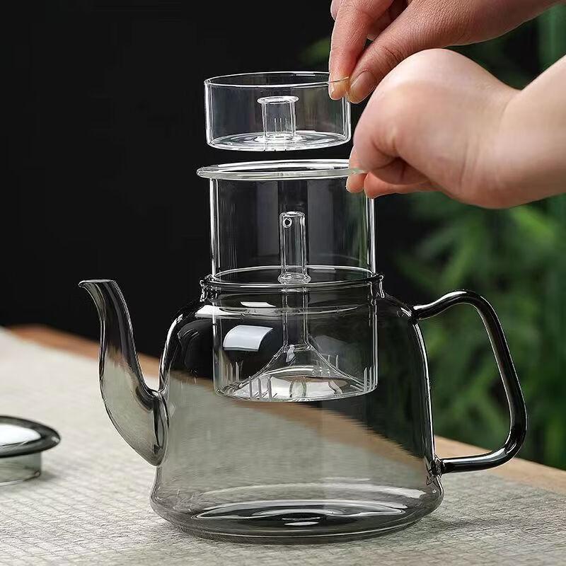Thickened Heat-Resistant Glass Teapot