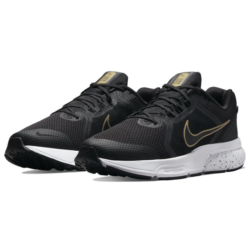 Nike Zoom Span 4 'Black Metallic Gold' Sneakers Casual DC8996-009