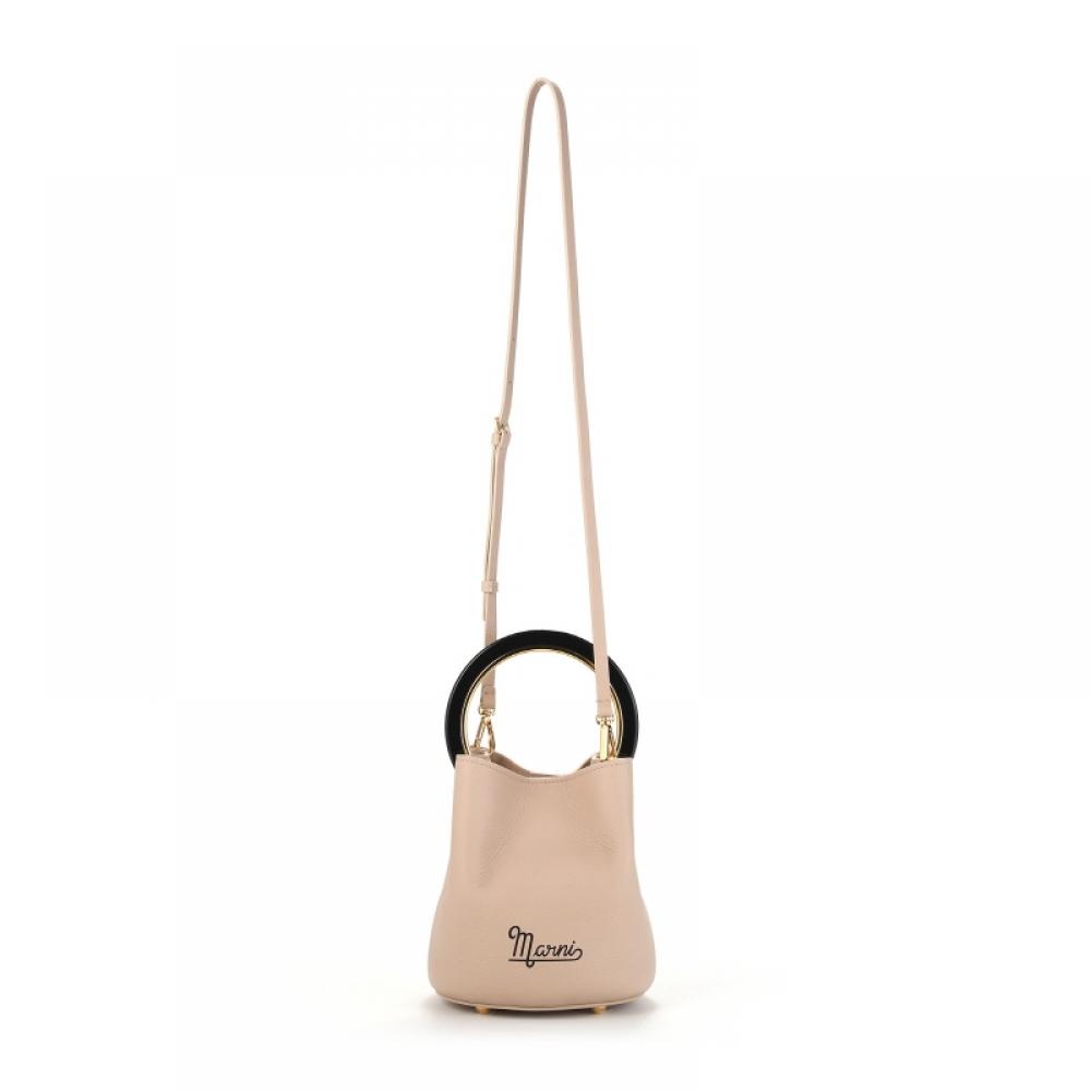 Marni Scmpu09t31 P4566 Z2b46 Pannier Bucket Tote