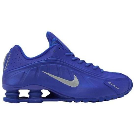 Nike Shox R4 Racer Blue Metallic Silver Women's HJ7303-445