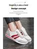 2025 Autumn Women's Lace-up Casual Sneakers: Soft Sole, Non-slip, Versatile Flat Running Shoes for Students