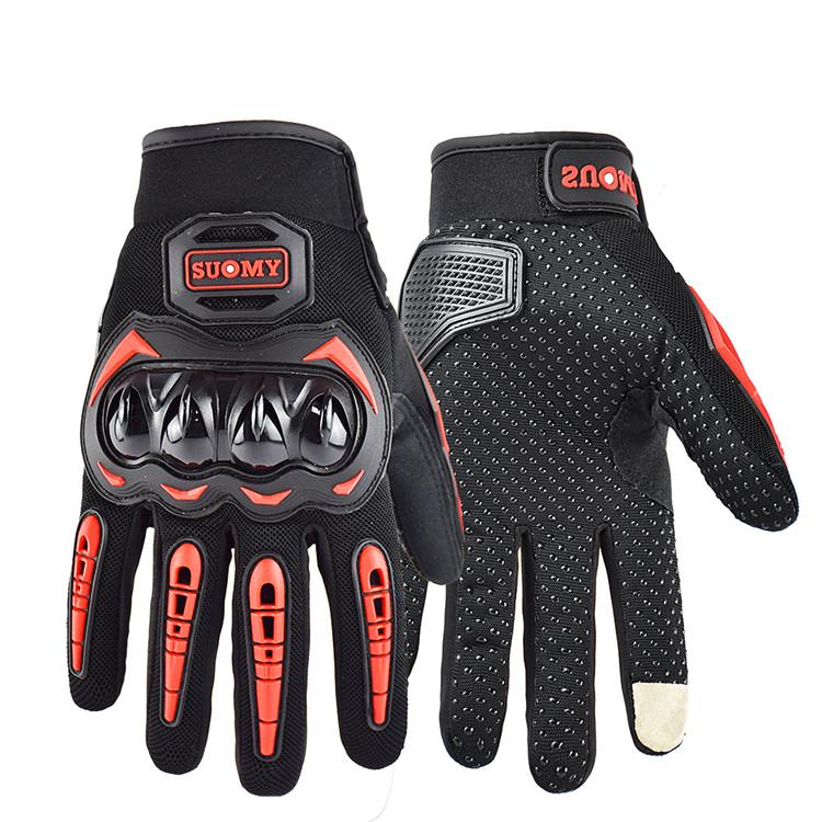 SUOMY Touch Screen Motorcycle Riding Gloves Winter&Summer Motos Luvas Guantes Protective Gear Racing Gloves Motocross Bike Glove
