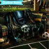 1PC Custom Name Blanket Alien Ornate Frame Flannel Blankets Patterns Throw Blanket All-Season Soft Gift for Couch, Bed, Camping, Birthday Gifts