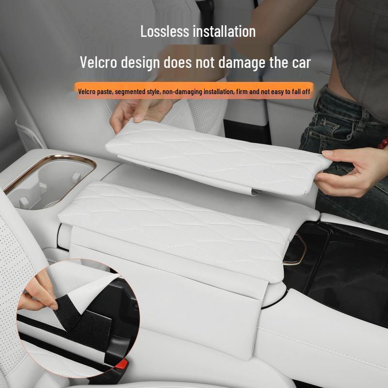 Compatible Lynk & Co 900 Armrest Protector: Center Console Heightening Pad & Car Interior Accessory