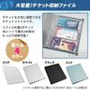 Heizi Ticket File, Brochure Storage, Ticket Case, Ticket Stub Storage Album, Ticket Holder (White, 40 Pages, 240 Sheets)