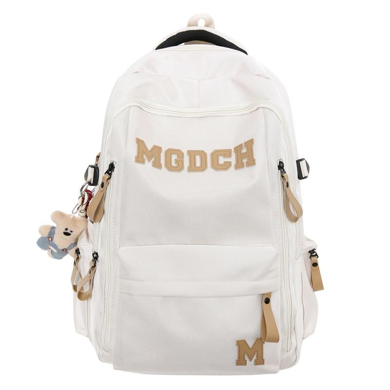 Schoolbag Large Capacity Multi-layer School Bag Junior High School Student Male and Female High School Student Backpack Burden Reduction Ridge