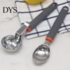 Hard Ice Cream Cutter Scoop with Trigger Stainless Steel Scooper Non-Stick Easy To Clean Handle Versatile Kitchen Tool for Home Dessert Shops