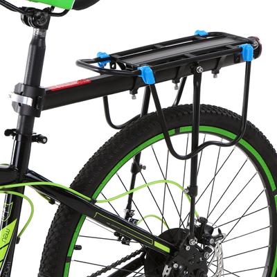 Portapacchi per bici regolabile Portapacchi per bicicletta in lega di alluminio Mountain Bike Portapacchi per bicicletta