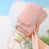Adjustable Shoulder Strap Bottle Storage Bag Phone Pocket Water Bottle Carrier  Outdoor Travel