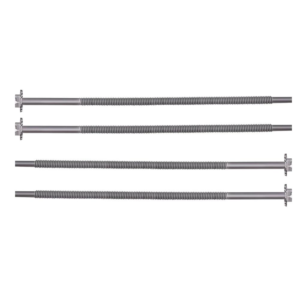 4Pcs 3107421.012 AC Mount Bolts (8" Bolt) Compatible with Air Conditioner Units (for 6" Camper Roof Thickness)