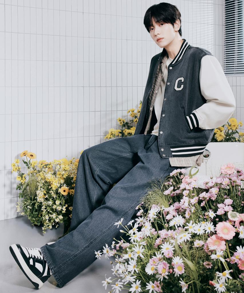 COVERNAT Cordura Semi-Wide Denim Easy Pants Blue