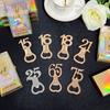 30/40/50/60/70/80 Number Shape Bottle Opener For Birthday Party Wedding Anniversary Souvenir Gift Kitchen Gadget