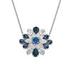 Design Logo Shourouk Lega di Cristallo Placcato Oro Placcato Argento Collana Collana Unisex 5051923