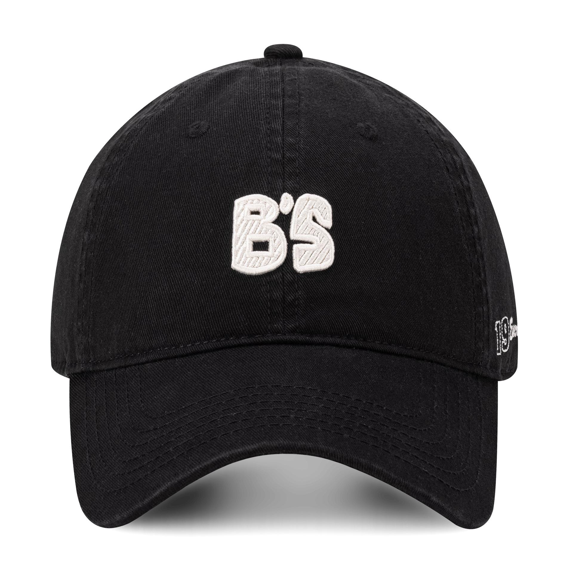 

Мягкий верх, бейсболка с большими полями для пожилых людей, женская спортивная солнцезащитная шляпа от солнца, мужская кепка с утиным язычком, модели прилива M(54-60cm) чёрный