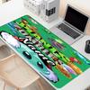 Custom Name Personalized Plants vs. Zombies Pattern Mousepad, Laptop PC Desk Mat, Decorative Desk Mat for Home Keyboard Pad Gift