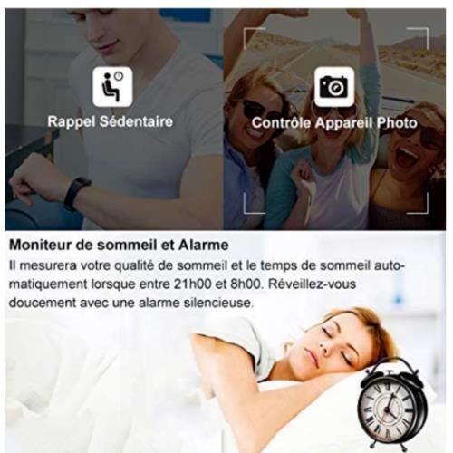 Montre Connectée Smartwatch Bracelet Connecté Cardiofréquencemètre Etanche IP68