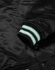 Mmlg [Mmlg] Cpc Satin Varsity Jacket (Black)