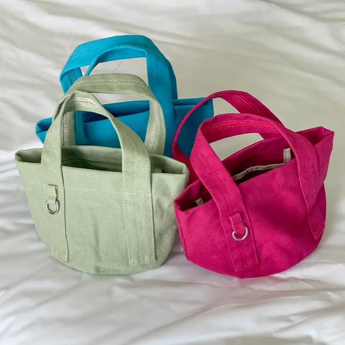 Canvas Mini-mini Bag (3 Colors)
