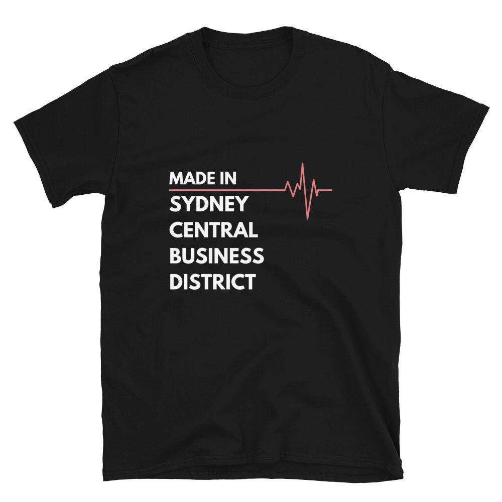 Made In Sydney Central Business District Australia City Of Birth T-Shirt S
