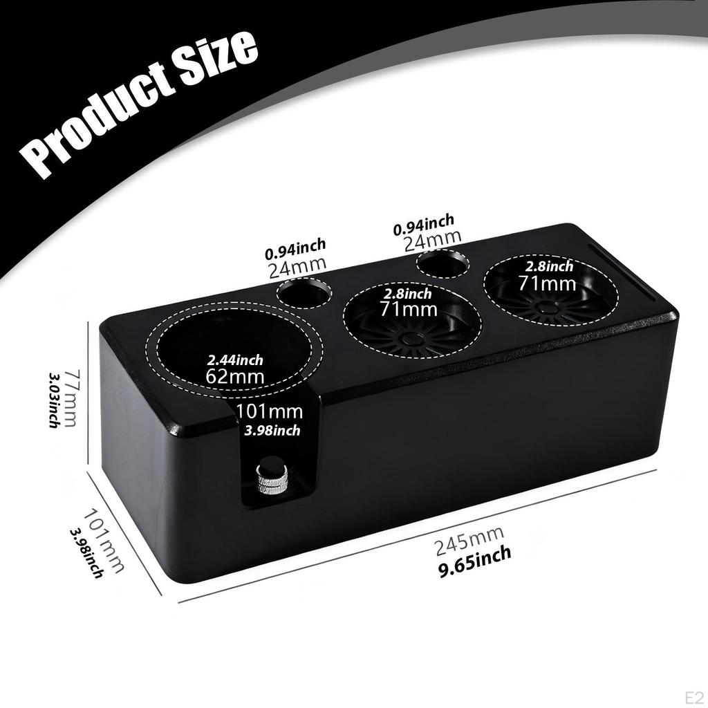 Espresso Tampovací Stanice Protiskluzová Stabilní Kavárna 51-58mm Portafiltery Kuchyňský Tampovací Nástroj Nastavitelný