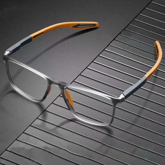 Blue Light Blocking Glasses Unisex Square Frame Clear View Strong Hinge Reduce Eye Fatigue Eye Protection Clear Bluelight Glasses Spectacles