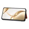 C1-02 For Honor 200 5G Case Card Holder Carbon Fiber Leather+PC+TPU Phone Cover