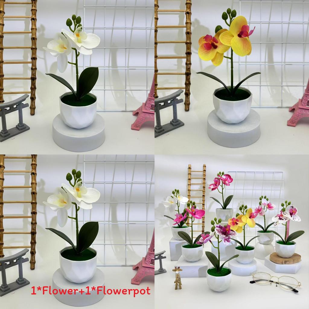 Butterfly Orchid Fake Flower Arrangement For Home Decoration And Event Use