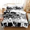 3D Printed Junji Ito Manga Beding Set Printed Bed Linen Set With Pilowcase Bed Soft Duvet Cover Soft Single Double Quen Super King-Sized Dimensionsd