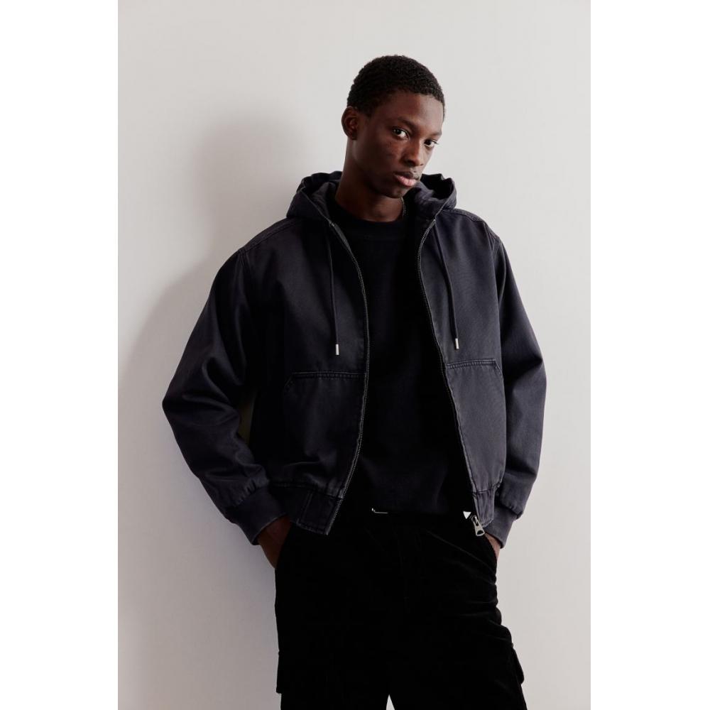 

Куртка HM Zip Up Regular Fit Vintage Black XS