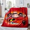 The Incredibles Theme Printed Blanket - Perfect for Couch, Bed, Travel & Outdoor Use | Machine Washable, Cozy & Durable.