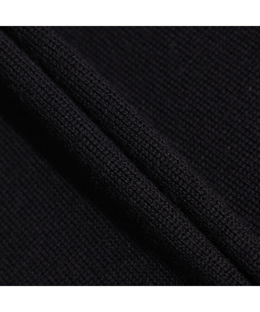 IROWOMEN Hayfa Merino Half Knit Top - Black