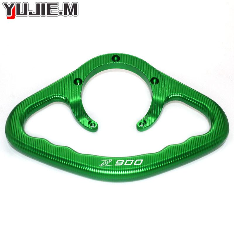 

Z900 логотип новый мотоцикл с ЧПУ пассажирские ручки ручка бак поручни ручки подлокотник для Kawasaki Z 900 z900 зелёный