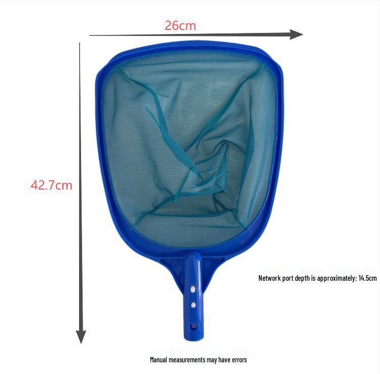 Reinforced Deep Water Skimmer: Pool & Fish Pond Leaf & Debris Cleaning Net