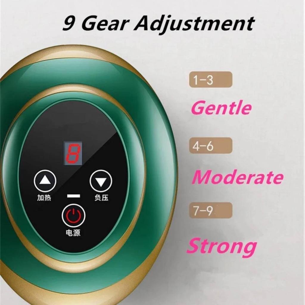 Electric Gua Sha MultiFunctional Heated Body Scraping Tool Adjustable Intensity Portable Power