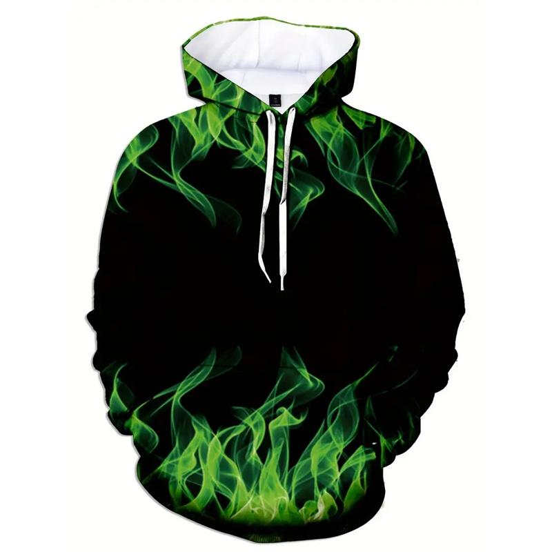 Spring Autumn Hooded Sweatshirt 3D Digital Printing Unisex Hoodies Men Women Fashion Loose Pullover