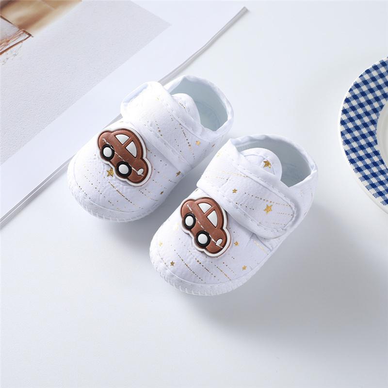 Baby Girl Boy Shoes First Walkers Cotton Soft Newborn Baby Shoes Cute Infant Toddler Baby Shoes for Girls Boys Spring 0-12Month