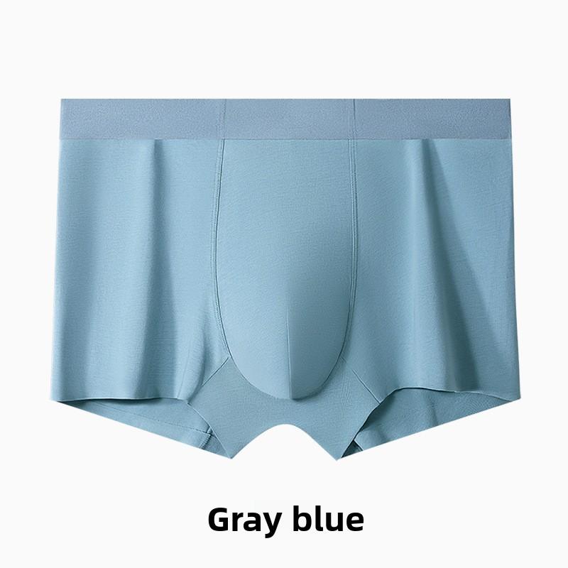 Plus Size Men's New Summer Cotton 7a Antibacterial Crotch Boxer Briefs