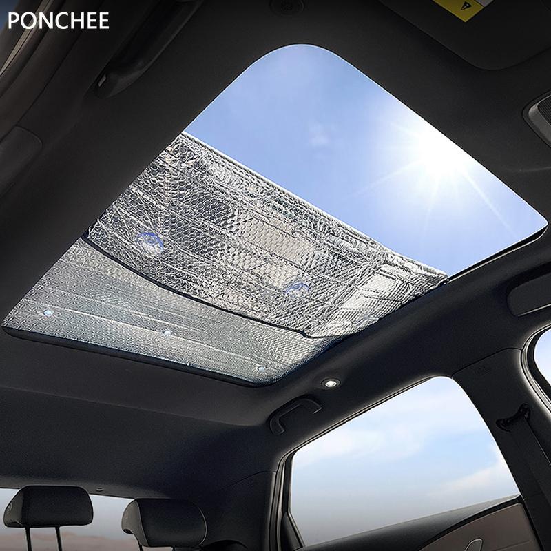 For BYD Dolphin 2023-2024 Dolphin Panoramic Skylight Shade Shade Panel Silver Sunblock and Heat Shield Auto Supplies