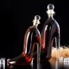 Elegant High-Heel Shoe Wine Decanter - Lead-Free Transparent Glass Ideal for Red Wine Enthusiasts Perfect As a Decorative Piece or Gift Adds Elegance