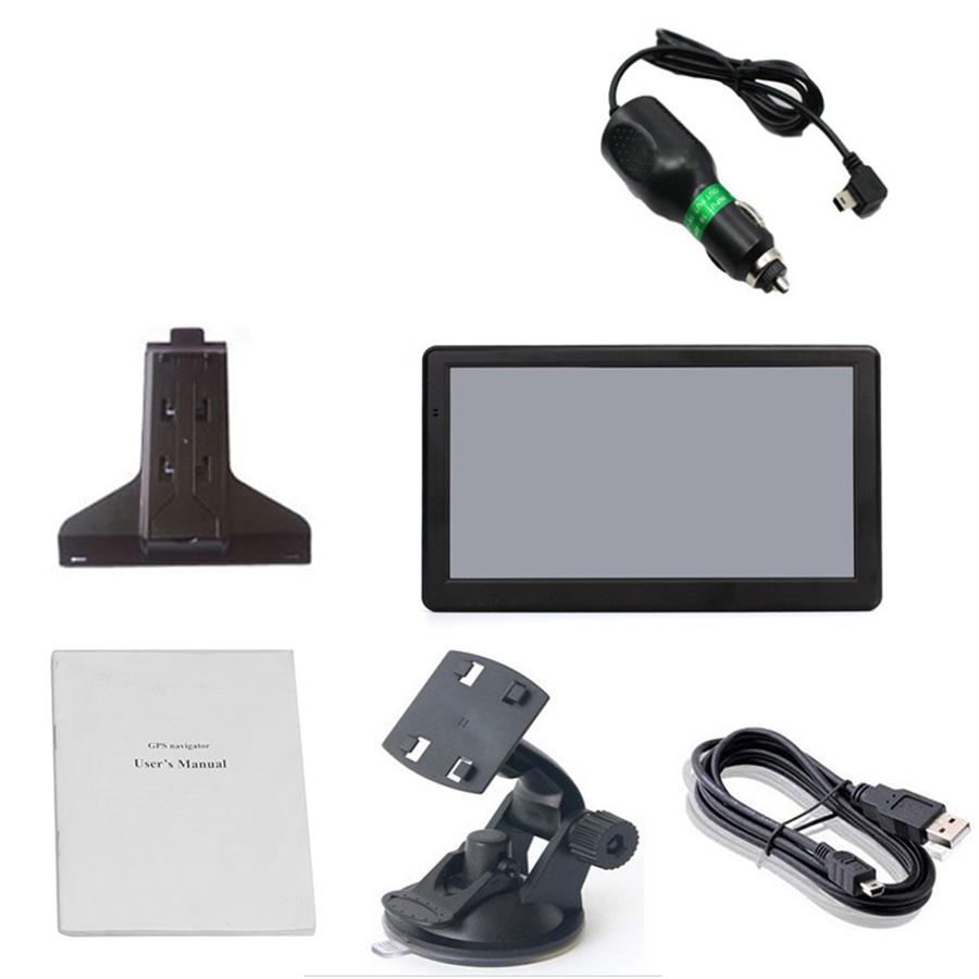 7Inch Touch Screen Car Truck GPS Navigation 8GB 128MB with Canada Mexico US Maps