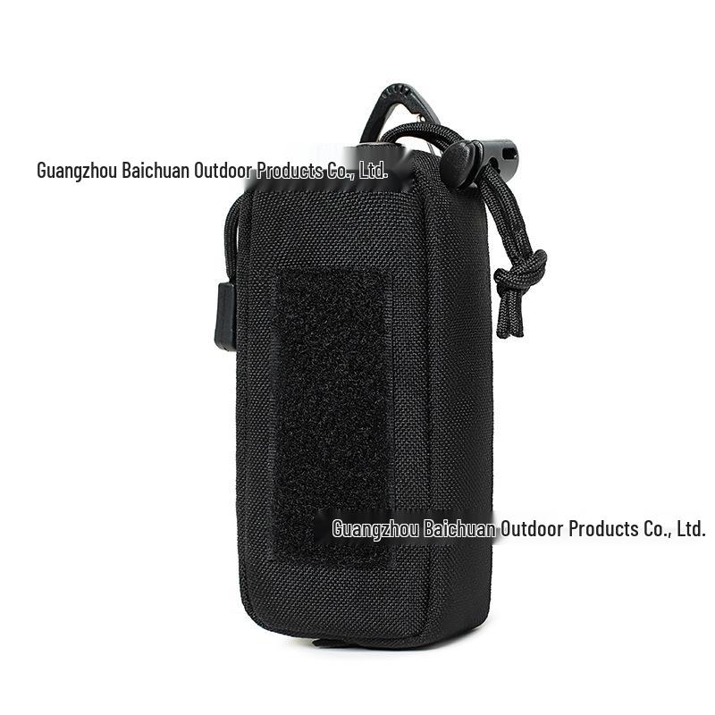 Tactical 1000D MOLLE Key Pouch: Outdoor Waist Hanging Coin Purse, EDC Mini Zipper Pack