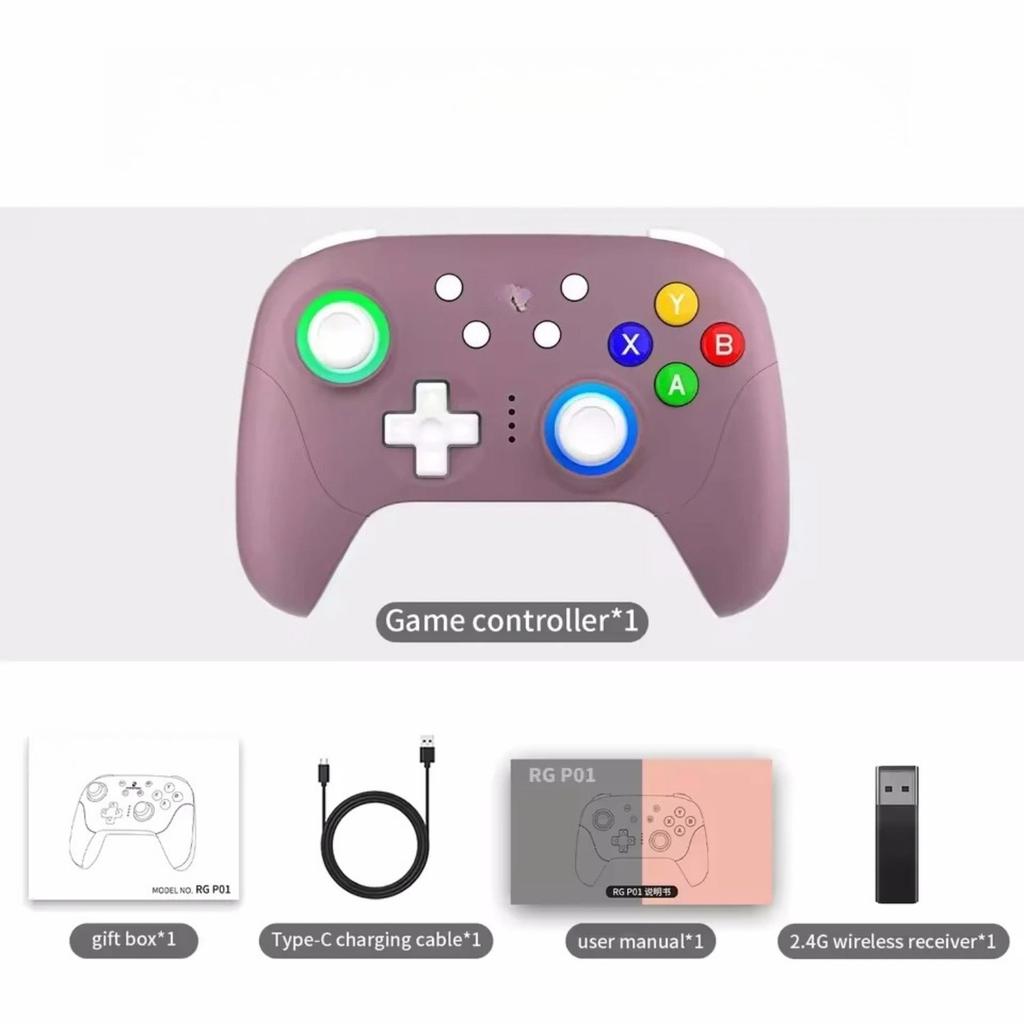 Wireless Bluetooth Wired USB Gamepad Gaming Control for Switch IPhone Android IOS Mobile PC Phone Cell Controller Hall Game Pad