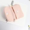 Portable Coin Purse  Solid Color Mini Cash Wallet Lightweight Cotton Headphone Bag Women Key Pouch Travel Card Holder