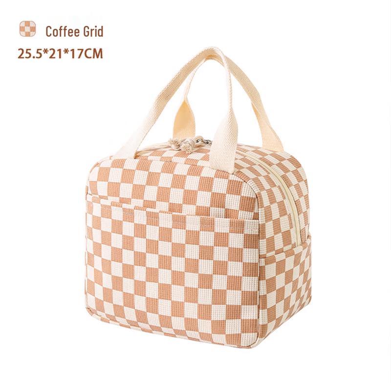 Floral Corduroy Insulated Lunch Bag