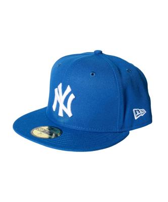 New Era 59FIFTY New York Yankees Blue White Size 7 & Cap, 1/2 [Used]