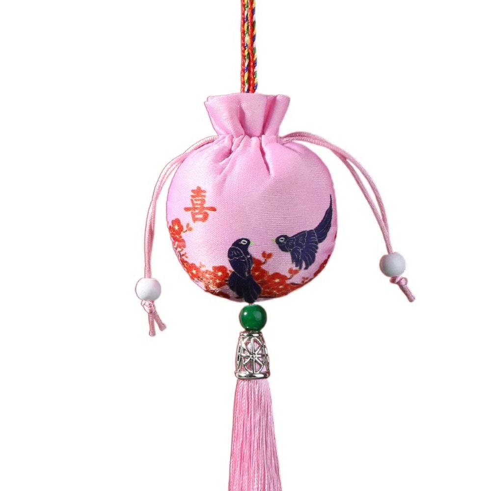 Hanging Neck Women Sachet Tassel Chinese Style Sachet Retro Jewelry Packaging  Girl