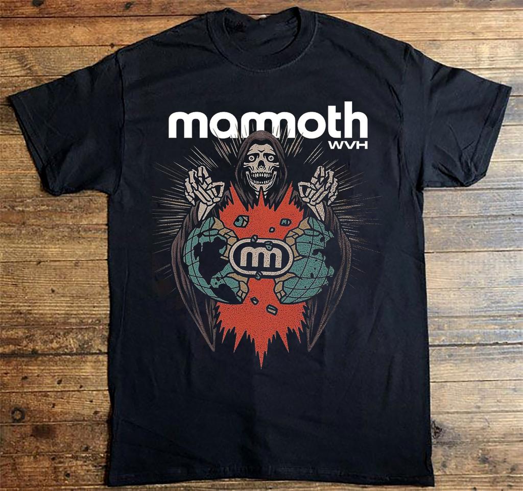 MAMMOTH WVH Mammoth II Tour 2023 Geschenk für Fans Schwarz Alle Größen T-Shirt AG2272